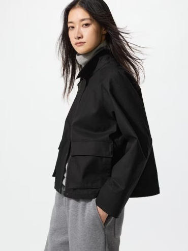 Ветровка Uniqlo черный