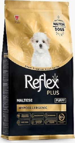 Reflex Plus Hypoallergenic для щенков мальтийской болонки 8 кг