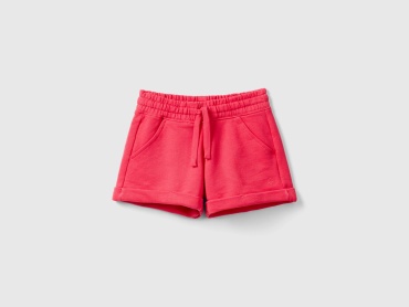 Повседневные шорты UNITED COLORS OF BENETTON красный