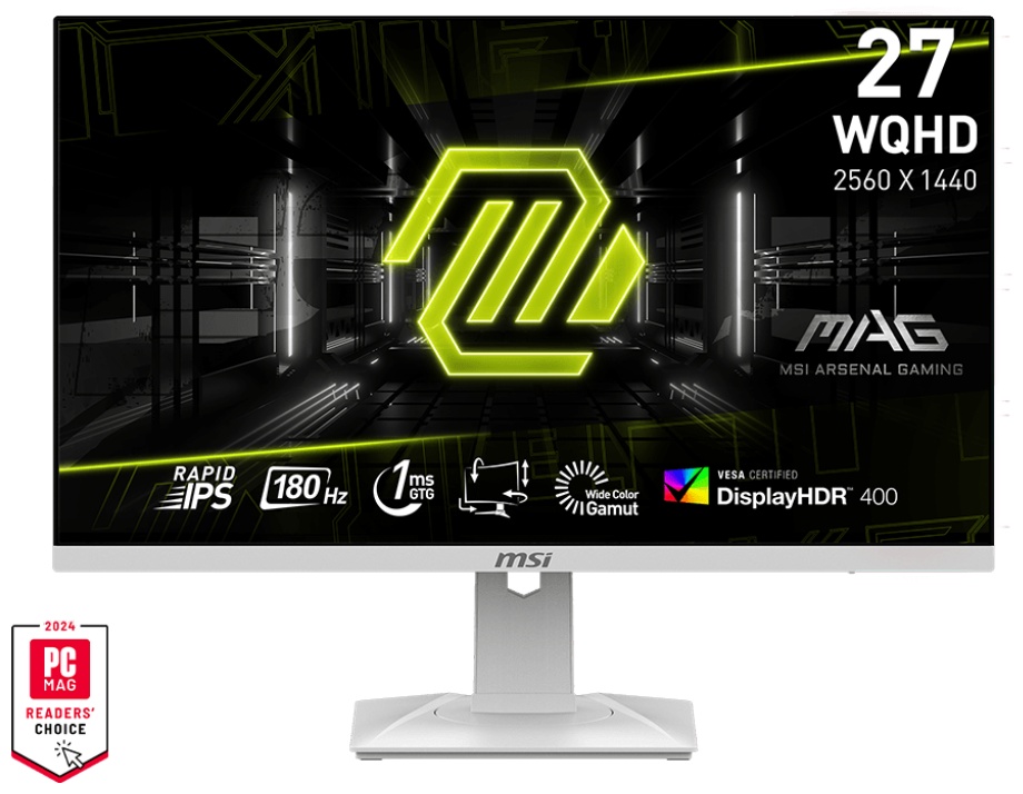 Монитор 27" MSI MAG274QRFW белый