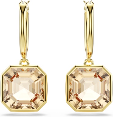 Серьги Swarovski ювелирный сплав, кристаллы Swarovski