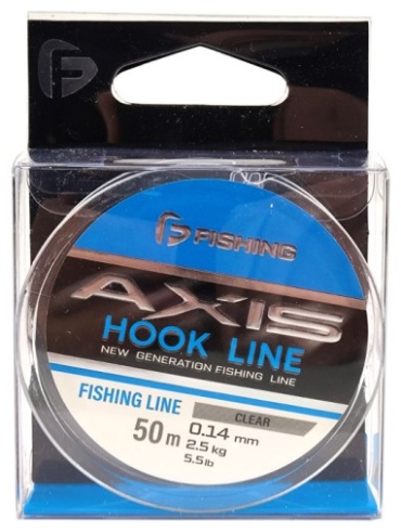 F-Fishing монофильная леска FAC-014 0.14 мм прозрачный