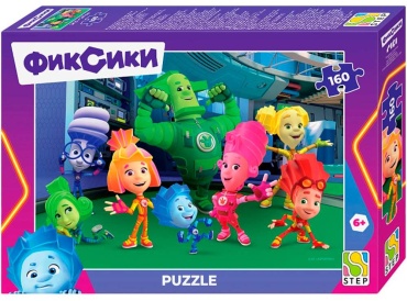 РЫЖИЙ КОТ Фиксики. Новый сезон (Аэроплан) 4602827941748 160 деталей классический 160 деталей