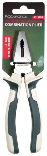 ROCKFORCE плоскогубцы RF-611175B 175 мм