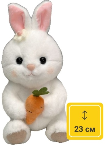 Мягкая игрушка Toys Заяц, зайка , 23 см