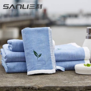 Набор полотенец Sanli 75x35 см, хлопок, 3 шт,