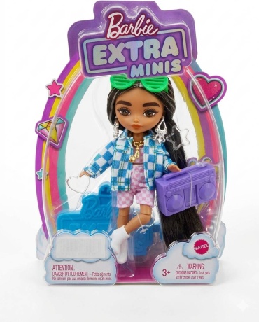 Кукла коллекционная Barbie Extra minis 14 см