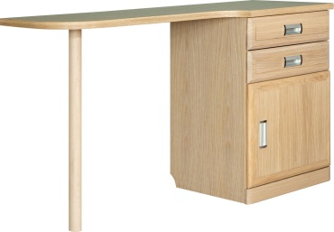 Туалетный столик Мебель в Дом Лайма, 130x45.1х75.4 см, массив