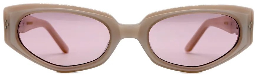 Gentle monster солнцезащитные очки кошачий глаз однотонные