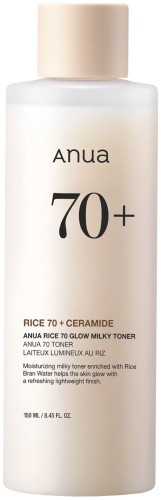 Anua тонер Rice 70+ Glow Milky Toner 150 мл