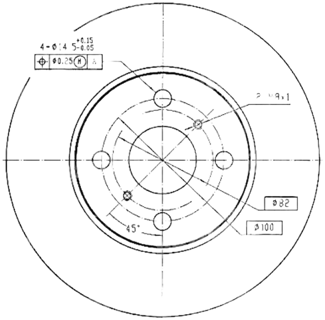 Диски PATRON передние PBD2658