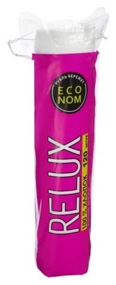 Relux ватные диски Econom 120 шт