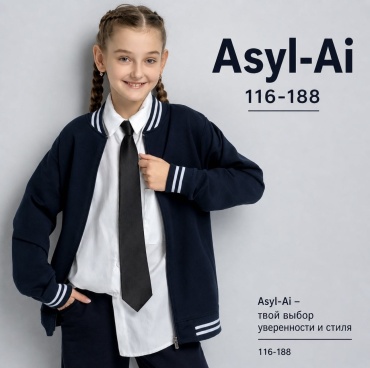 Школьный пиджак Asyl-Ai синий