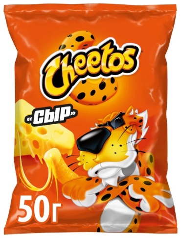 Чипсы Cheetos кукурузные Сыр 50 г
