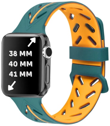 Ремешок S&M для Apple Watch Series 6, Watch Series 7, Watch Series 8, Watch SE, Watch SE 2nd Gen мультиколор
