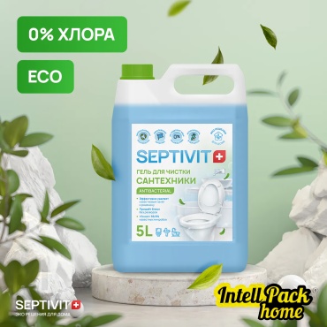 Жидкость SEPTIVIT Premium 240_5 универсальное средство для чистки сантехники 5 л