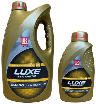 Синтетическое ЛУКОЙЛ LUXE SYNTHETIC 5W-30 5 л