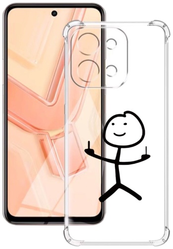 Чехол для Vivo Y28 прозрачный