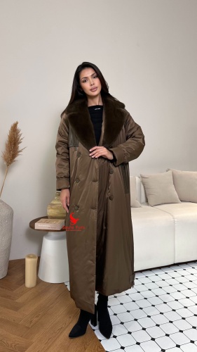 Пуховик Max Mara хаки