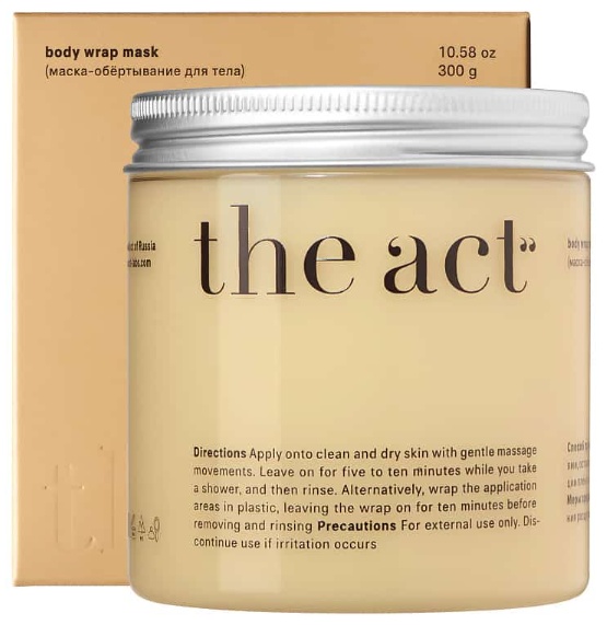 The Act Body wrap mask обертывание 300 г