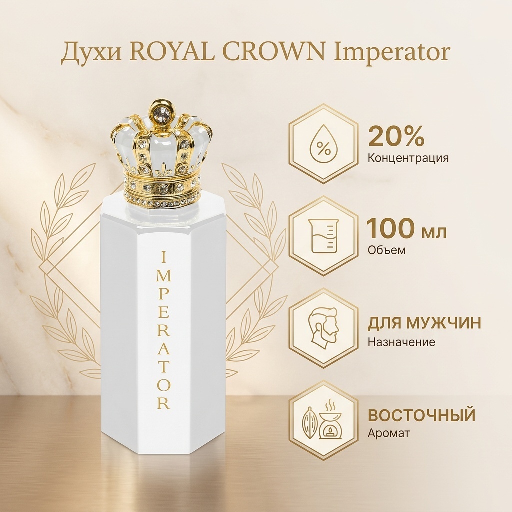 ROYAL CROWN Imperator духи PARFUM 100 мл, для мужчин