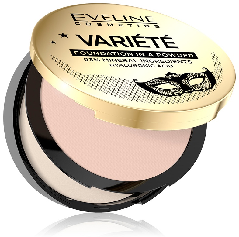 Пудра Eveline Cosmetics VARIETE сухая тон 12 natural бежевый