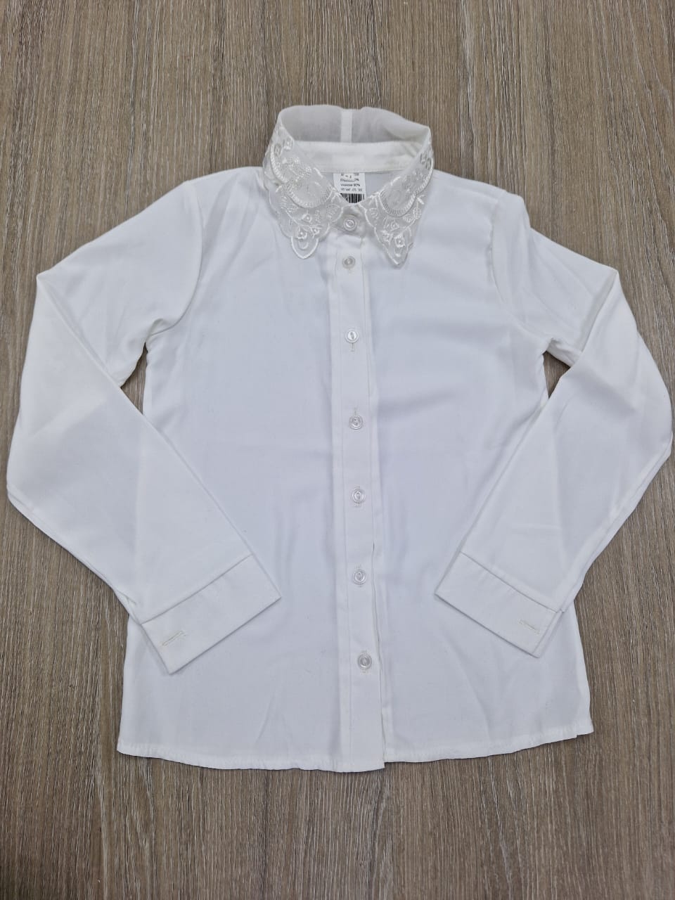Школьная блузка белый