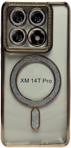Чехол для Xiaomi 14T Pro золотой