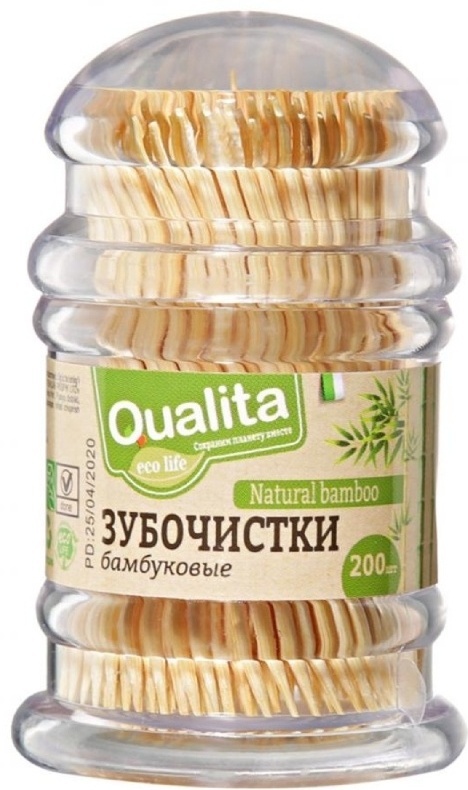 Qualita Бамбуковые 200 шт