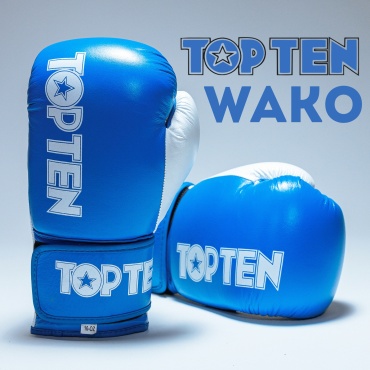 Боксерские перчатки TOP TEN 12 oz синий