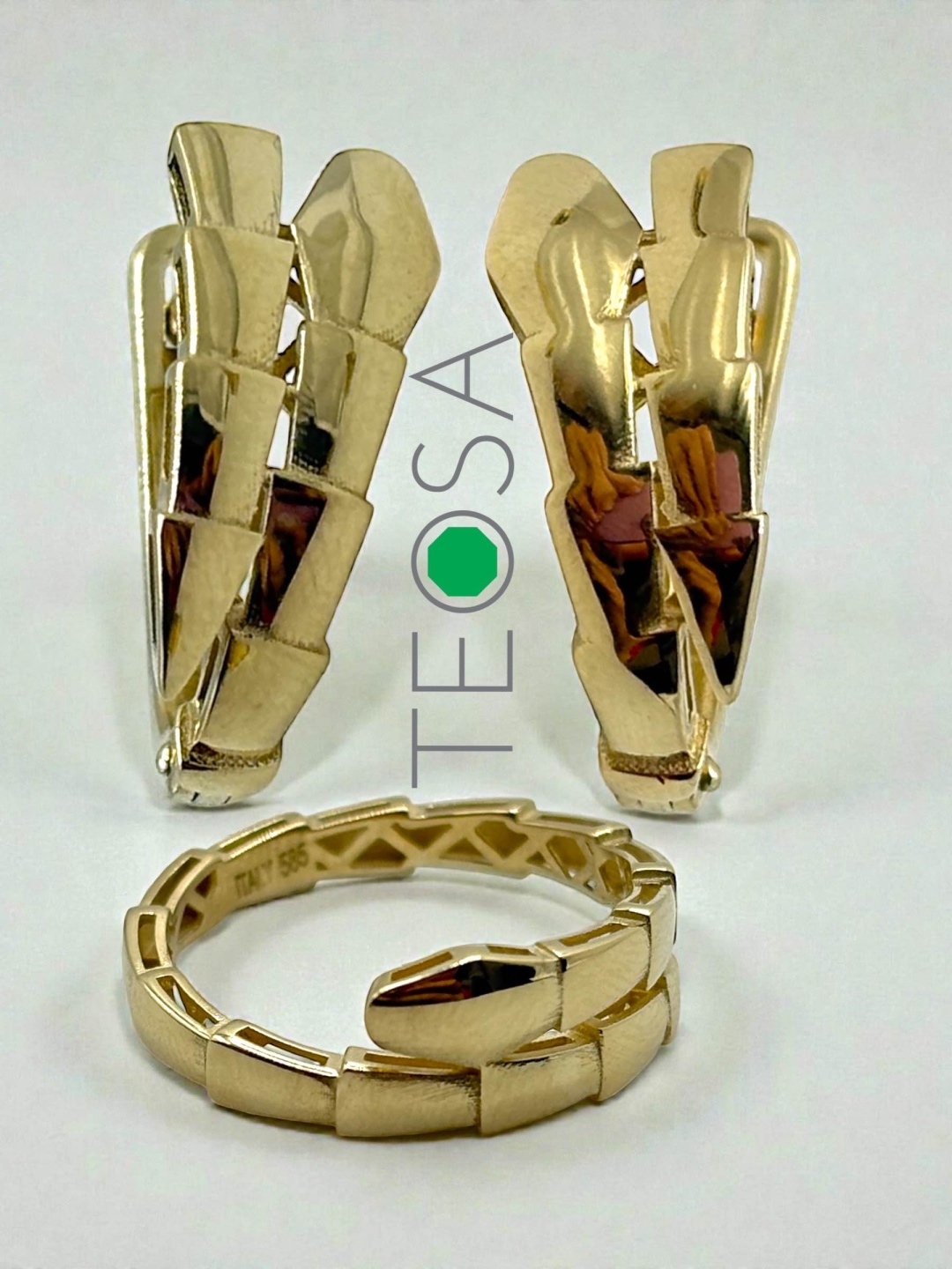 Teosa Teos4 вес 4.5 г золото, без вставок