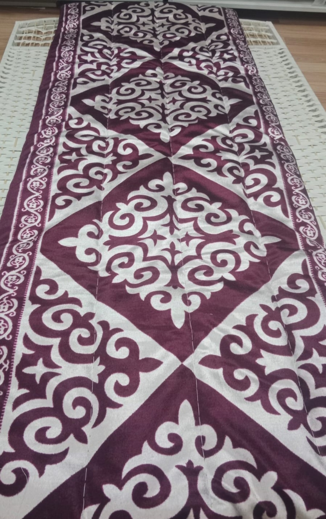 Zeinep curtains корпе 190x70 см, ватин, бордовый