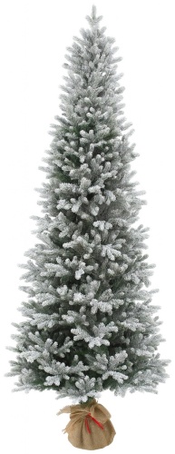 Елка 2,1м Epruce edge (Эпрус Эдж) заснеженная d0,95м 403 веток PE100%