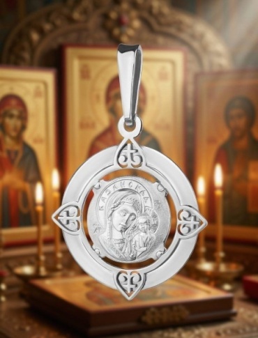 Подвеска ZLATA 14755 вес 1.48 г серебро, без вставок