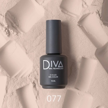 Diva nail technology гель-лак Gel color 077 глянцевое 15 мл