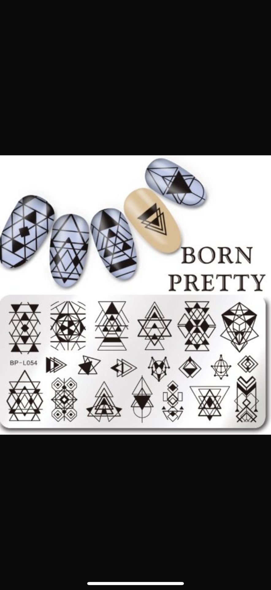 BORN PRETTY пластины L054