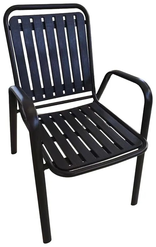 Стул ZT-Y012 Chair Black Стул садовый черный