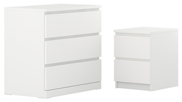 Комод IKEA Современный, 80x48x78 см, белый