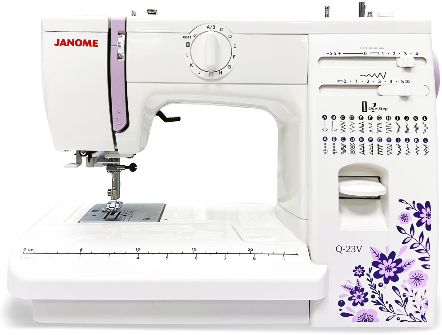 Швейная машина Janome Q-23V фиолетовый