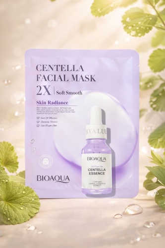 Маска для лица Bioaqua тканевая CENTELLA FACIAL MASK 1 шт