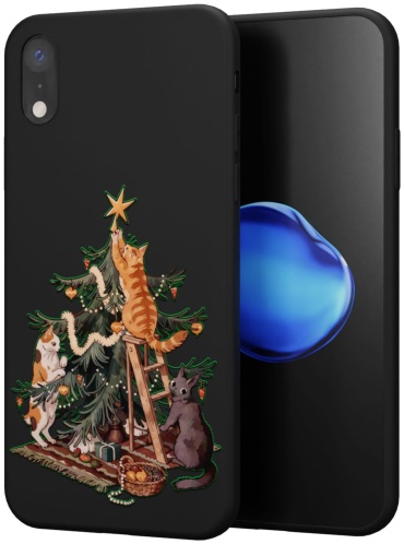 Чехол Mcover для Apple iPhone Xr рисунок