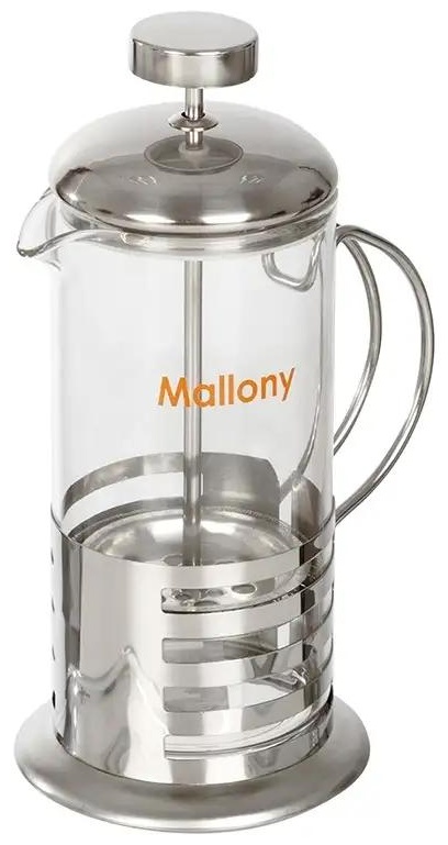 Кофейник Mallony 81552096 350 мл, боросиликатное стекло
