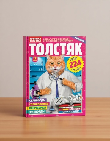 Журнал Толстяк 02/2026 сканворды