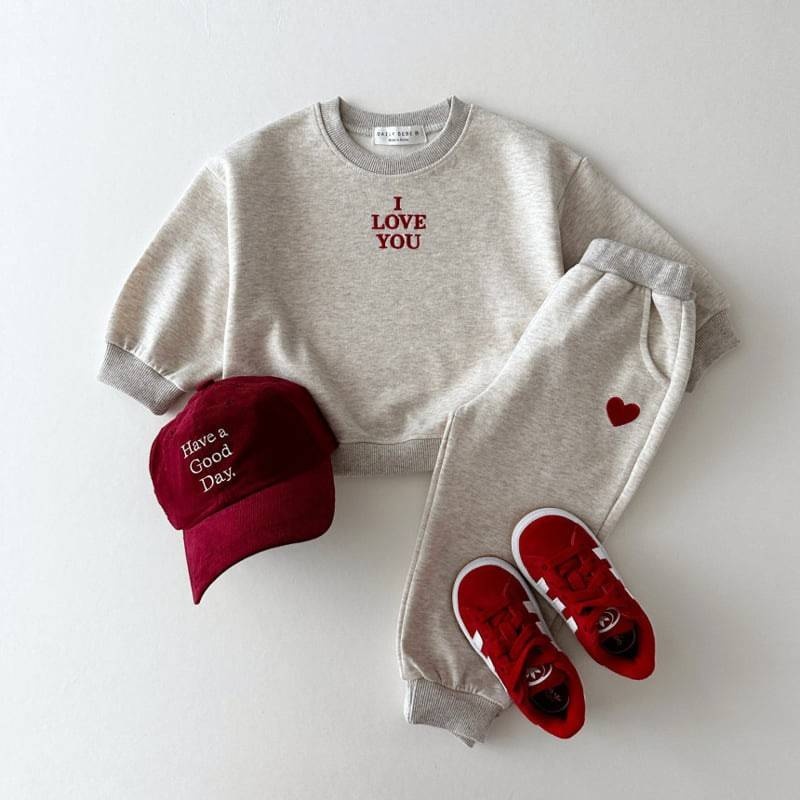 Спортивный костюм Daily Bebe серый