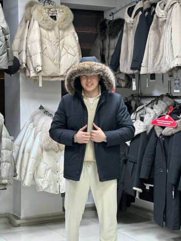 Зимняя куртка AYAZBRAND синий