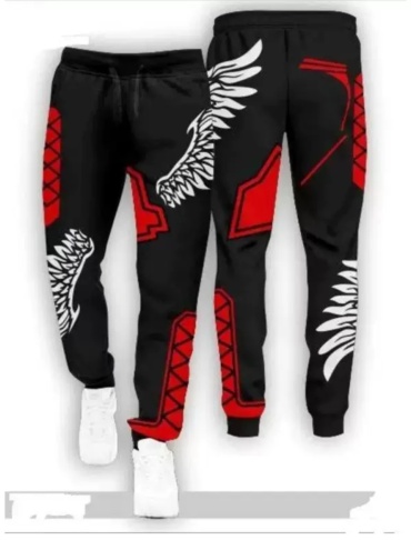 Спортивные брюки красный