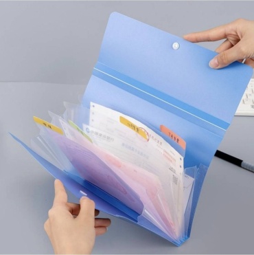 Папка-конверт Pocket folder, А5, голубой