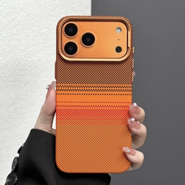 Чехол PULOKA для Apple iPhone 17 Pro оранжевый