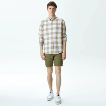 Повседневные шорты LACOSTE хаки
