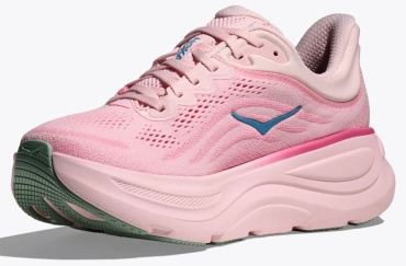Кроссовки Hoka Bondi 9 голубой, розовый